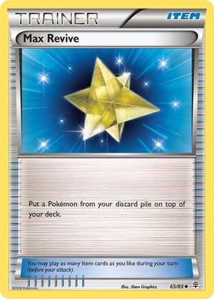 Pokemon TCG - Generations - Max Revive - 65/83 - Reverse Holofoil