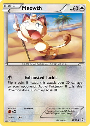 Pokemon TCG - Generations - Meowth - 53/83