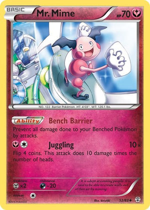 Pokemon TCG - Generations - Mr. Mime - 52/83