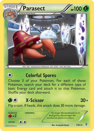 Pokemon TCG - Generations - Parasect - 7/83