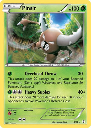 Pokemon TCG - Generations - Pinsir - 9/83