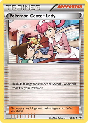 Pokemon TCG - Generations - Pokemon Center Lady - 68/83 - Reverse Holofoil