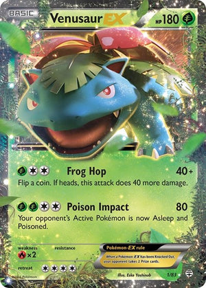 Pokemon TCG - Generations - Venusaur EX - 1/83 - Holofoil