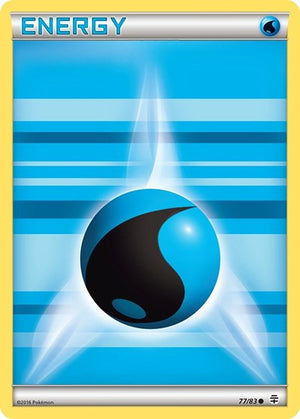 Pokemon TCG - Generations - Water Energy - 77/83 - Reverse Holofoil