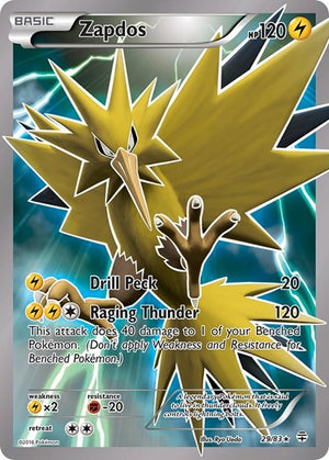 Pokemon TCG - Generations - Zapdos - 29/83 - Holofoil