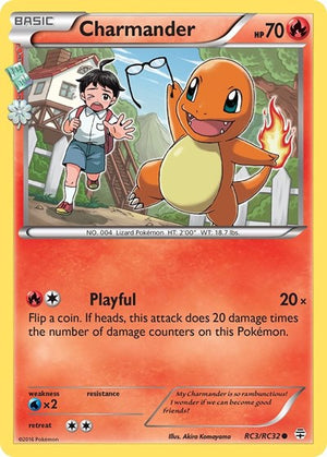 Pokemon TCG - Generations - Radiant Collection - Charmander - RC3/RC32
