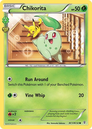 Pokemon TCG - Generations - Radiant Collection - Chikorita - RC1/RC32
