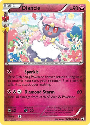 Pokemon TCG - Generations - Radiant Collection - Diancie - RC22/RC32 - Holofoil