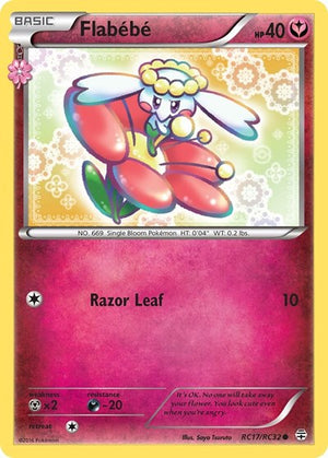 Pokemon TCG - Generations - Radiant Collection - Flabebe - RC17/RC32