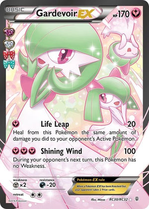 Pokemon TCG - Generations - Radiant Collection - Gardevoir EX - RC30/RC32 - Holofoil