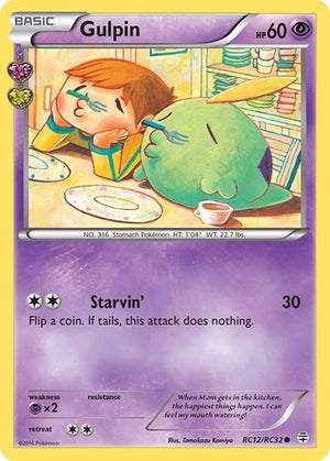 Pokemon TCG - Generations - Radiant Collection - Gulpin - RC12/RC32