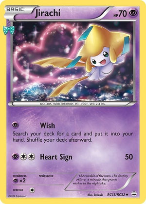 Pokemon TCG - Generations - Radiant Collection - Jirachi - RC13/RC32 - Holofoil