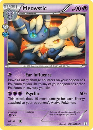 Pokemon TCG - Generations - Radiant Collection - Meowstic - RC15/RC32 - Holofoil
