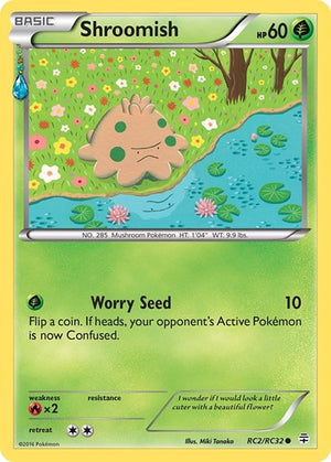 Pokemon TCG - Generations - Radiant Collection - Shroomish - RC2/RC32