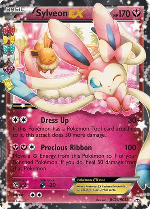 Pokemon TCG - Generations - Radiant Collection - Sylveon EX - RC21/RC32 - Holofoil