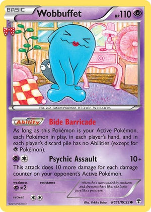 Pokemon TCG - Generations - Radiant Collection - Wobbuffet - RC11/RC32