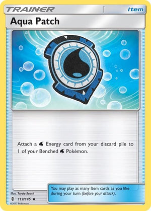 Pokemon TCG - SM - Guardians Rising - Aqua Patch - 119/145