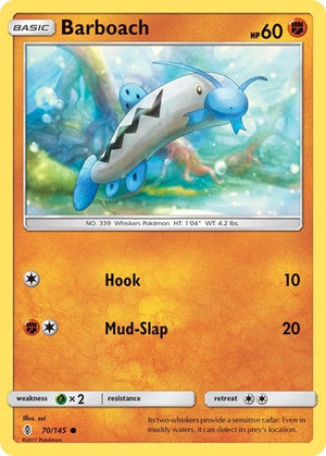 Pokemon TCG - SM - Guardians Rising - Barboach - 70/145