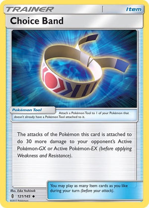 Pokemon TCG - SM - Guardians Rising - Choice Band - 121/145 - Reverse Holofoil