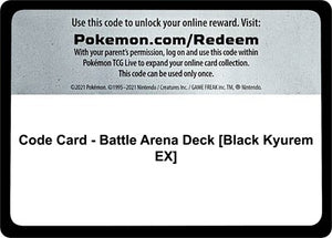 Pokemon TCG - SM - Guardians Rising - Code Card - Battle Arena Deck