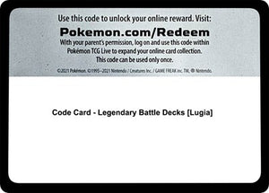 Pokemon TCG - SM - Guardians Rising - Code Card - Legendary Battle Decks