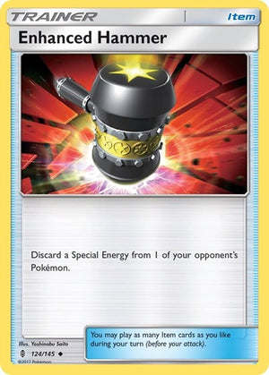 Pokemon TCG - SM - Guardians Rising - Enhanced Hammer - 124/145 - Reverse Holofoil