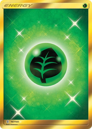 Pokemon TCG - SM - Guardians Rising - Grass Energy - 167/145 - Holofoil