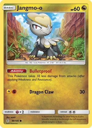 Pokemon TCG - SM - Guardians Rising - Jangmo-o - 98/145