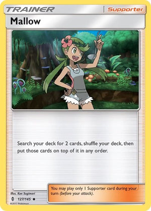 Pokemon TCG - SM - Guardians Rising - Mallow - 127/145 - Reverse Holofoil