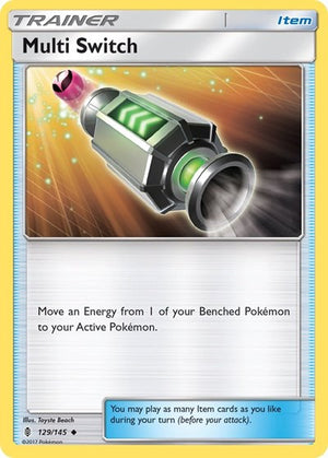 Pokemon TCG - SM - Guardians Rising - Multi Switch - 129/145