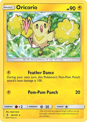 Pokemon TCG - SM - Guardians Rising - Oricorio - 46/145