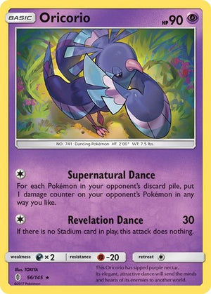 Pokemon TCG - SM - Guardians Rising - Oricorio - 56/145