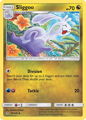 Pokemon TCG - SM - Guardians Rising - Sliggoo - 95/145