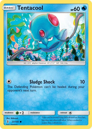 Pokemon TCG - SM - Guardians Rising - Tentacool - 23/145