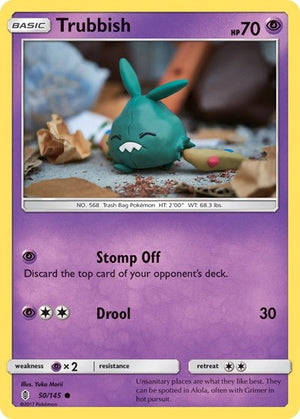 Pokemon TCG - SM - Guardians Rising - Trubbish - 50/145
