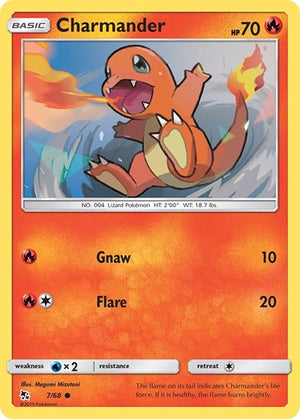 Pokemon TCG - Hidden Fates - Charmander - 7/68