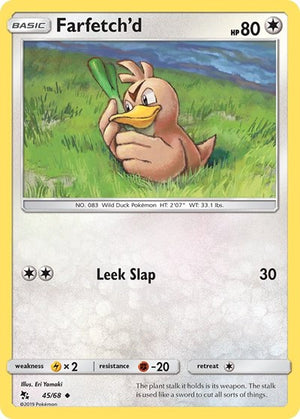 Pokemon TCG - Hidden Fates - Farfetch'd - 45/68