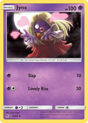 Pokemon TCG - Hidden Fates - Jynx - 30/68
