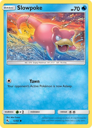 Pokemon TCG - Hidden Fates - Slowpoke - 12/68