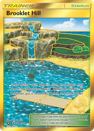 Pokemon TCG - Hidden Fates: Shiny Vault - Brooklet Hill - SV88/SV94 - Holofoil
