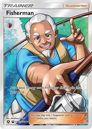 Pokemon TCG - Hidden Fates: Shiny Vault - Fisherman - SV83/SV94 - Holofoil