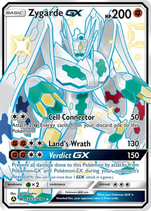 Pokemon TCG - Hidden Fates: Shiny Vault - Zygarde GX - SV65/SV94 - Holofoil