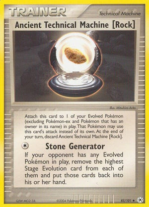 Pokemon TCG - EX Hidden Legends - Ancient Technical Machine - 85/101