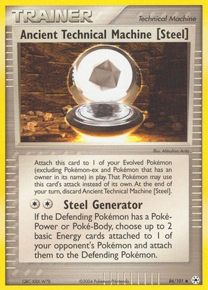 Pokemon TCG - EX Hidden Legends - Ancient Technical Machine - 86/101