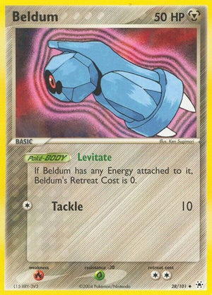 Pokemon TCG - EX Hidden Legends - Beldum - 28/101