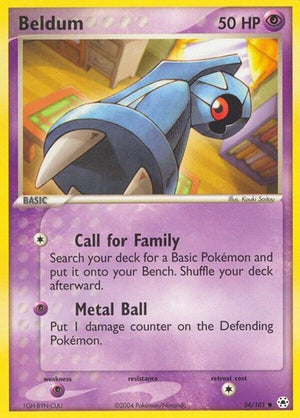 Pokemon TCG - EX Hidden Legends - Beldum - 54/101