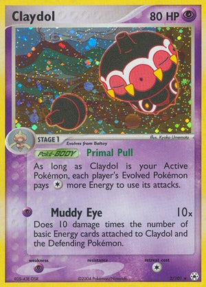 Pokemon TCG - EX Hidden Legends - Claydol - 2/101 - Holofoil