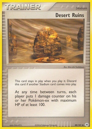 Pokemon TCG - EX Hidden Legends - Desert Ruins - 88/101