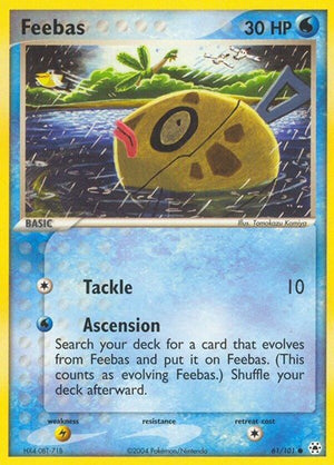 Pokemon TCG - EX Hidden Legends - Feebas - 61/101