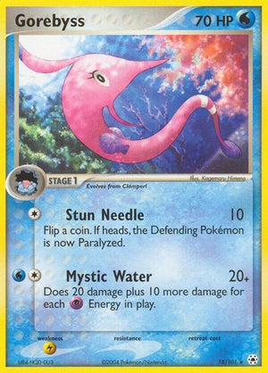 Pokemon TCG - EX Hidden Legends - Gorebyss - 18/101 - Reverse Holofoil